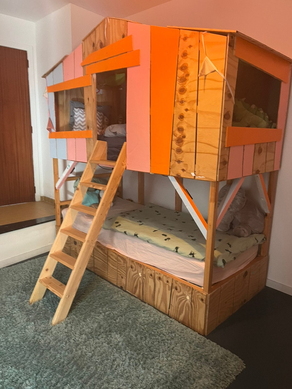 Lit superposé pour enfants, Enlèvement, Utilisé, Lits superposés
