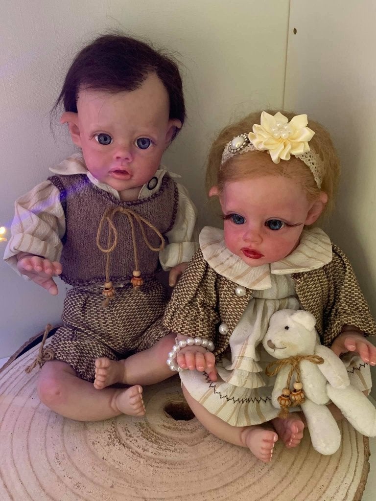 Reborn Elfjes, Verzamelen, Poppen, Ophalen of Verzenden, Zo goed als nieuw, Pop, Levensecht of Reborn