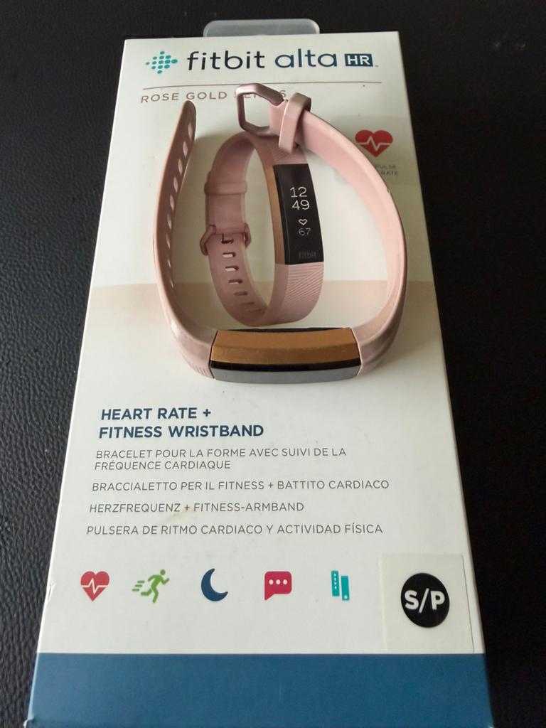 Fitbit Alta HR Rose Gold te koop., Enlèvement, Utilisé