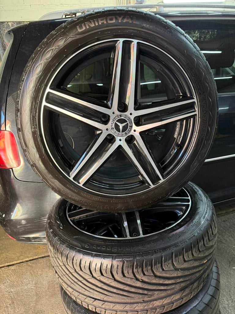 Mercedes velgen 245 45 18, Enlèvement, Pneu(s)