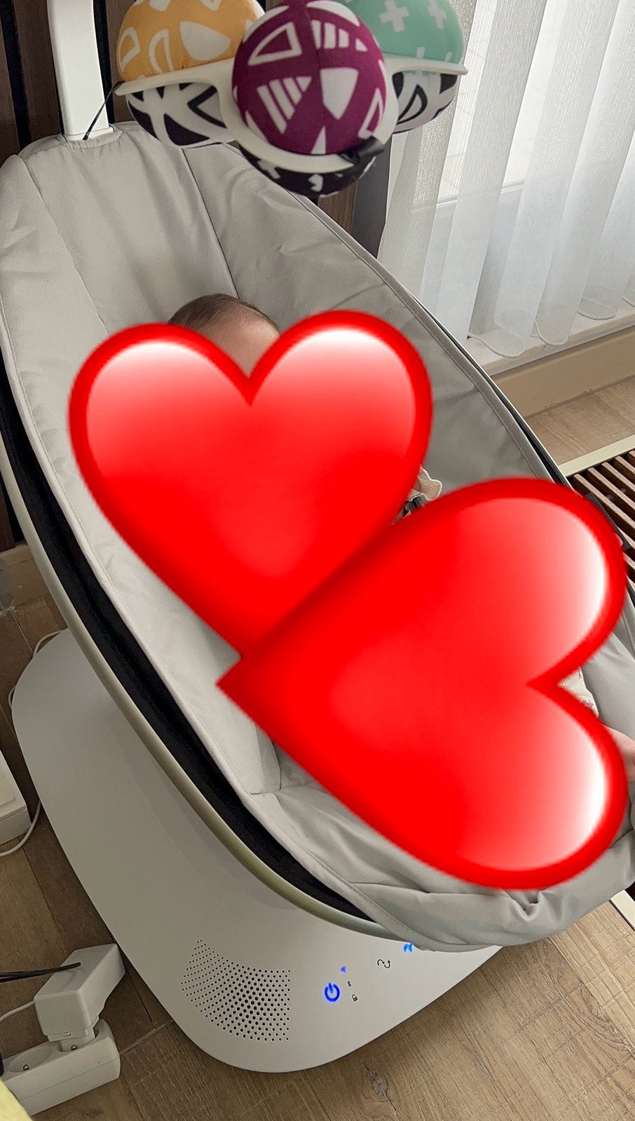 4moms babyswing, Kinderen en Baby's, Wipstoeltjes, Ophalen, Zo goed als nieuw