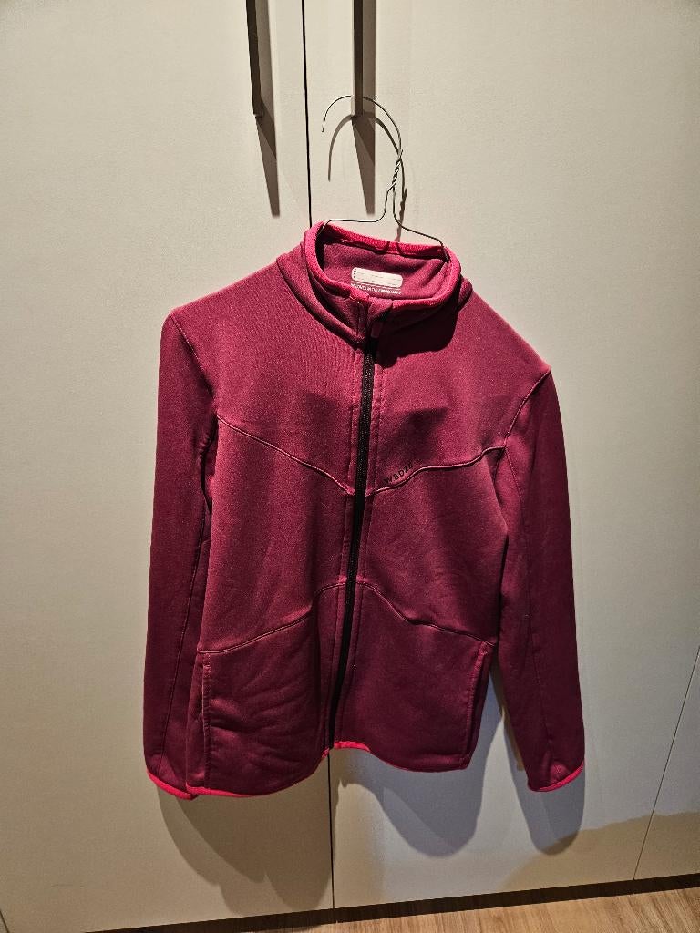 Veste de ski/veste polaire Wedze - violet, Wedze, Enlèvement, Comme neuf, Pull