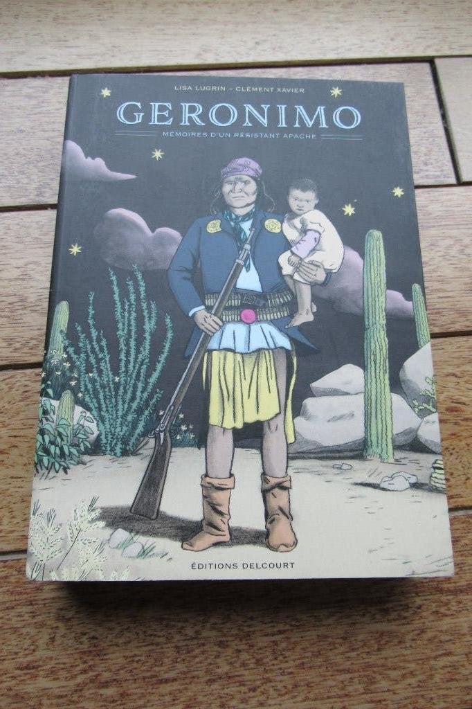 BD Geronimo - mémoire d'un resistant apache, Une BD, Lisa Lugrin, Comme neuf, Enlèvement
