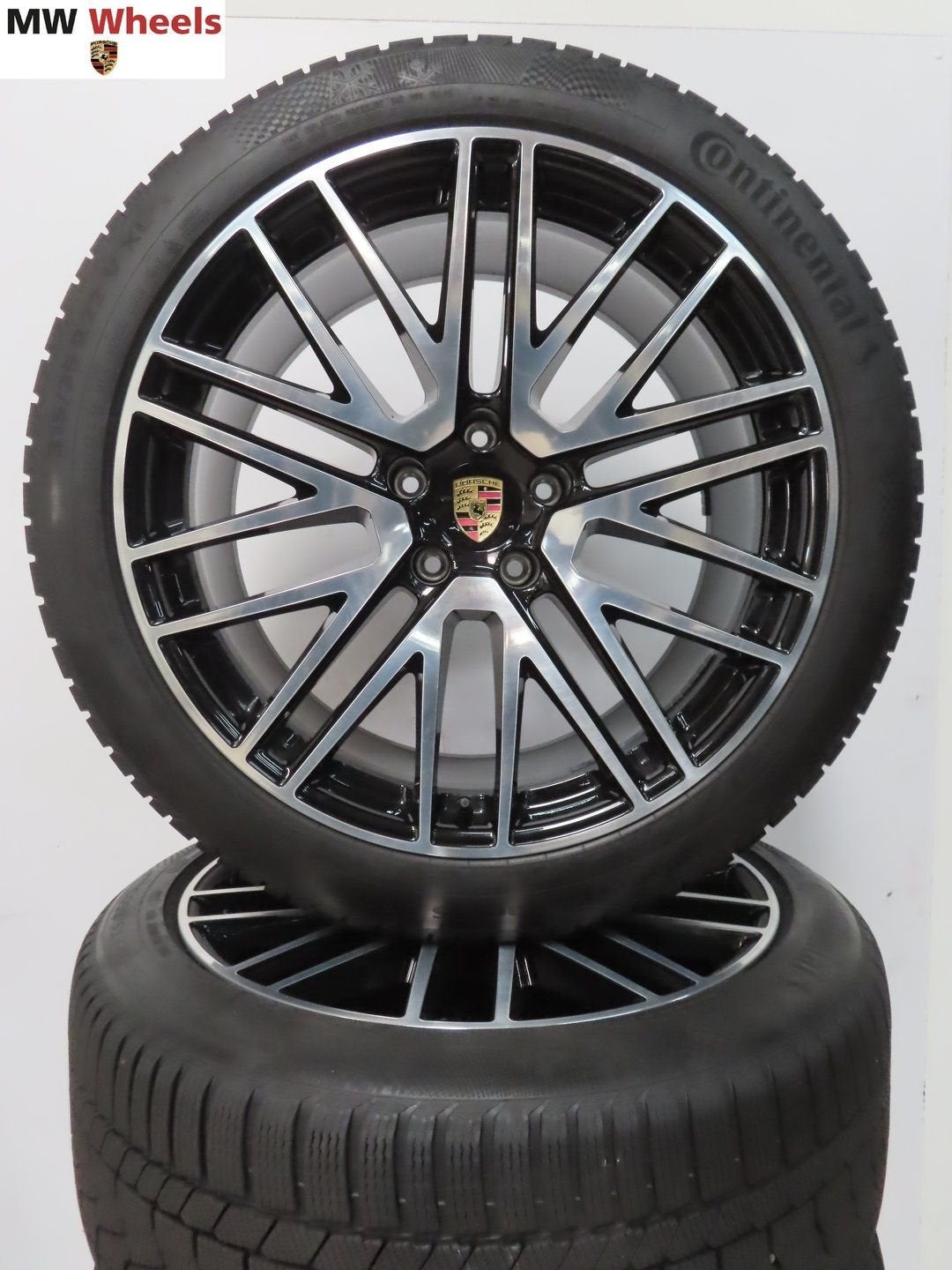 Porsche Cayenne 9Y II 2025 coupe 22 inch velgen winterbanden, Gebruikt, -, -, Banden en Velgen