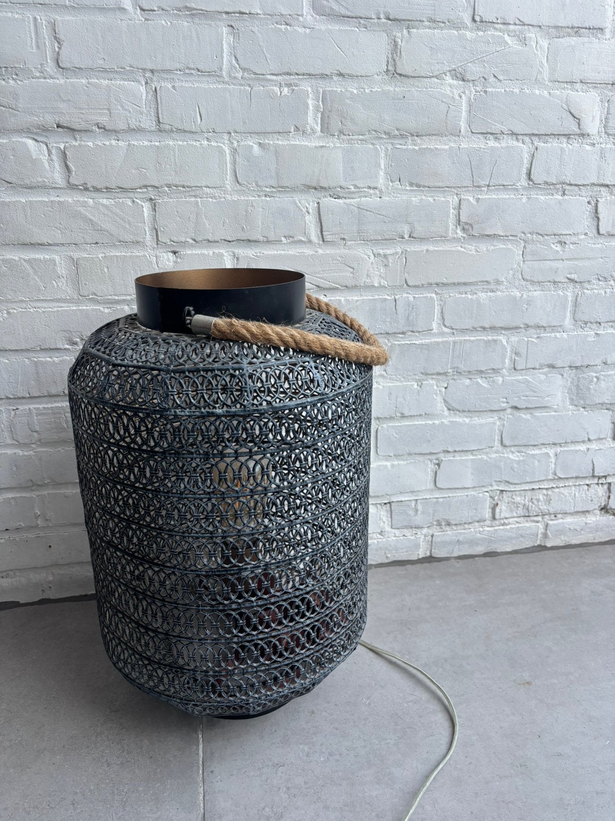 Mooie lamp, Jardin & Terrasse, Paniers de feu, Enlèvement, Comme neuf