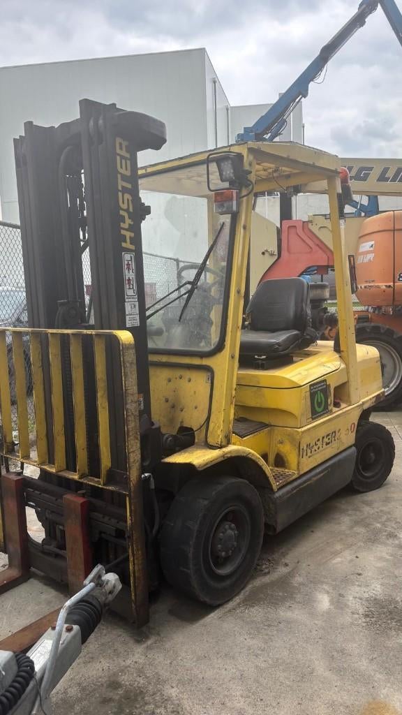 Gele dieselheftruck 2.5 ton, Ophalen, Diesel, Heftruck, HYSTER