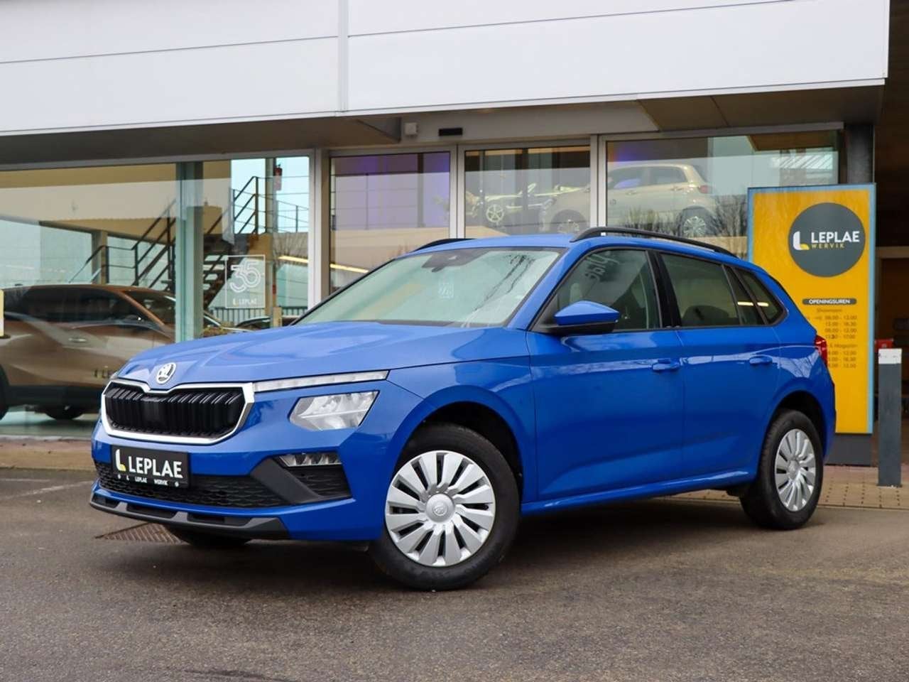 Skoda Kamiq Essence 1.0TSI MT5 95 PK ORIG. TREKHAAK|AIRCO|, 0 kg, Achat, Entreprise, Noir
