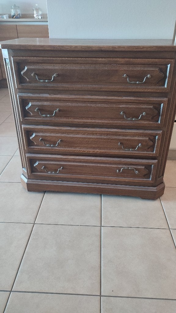 Commode, Huis en Inrichting, Kasten | Ladekasten, Ophalen, Gebruikt, Eikenhout, 50 tot 100 cm