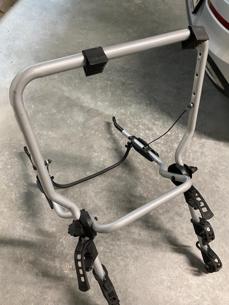 Fietsendrager Thule, Ophalen, Gebruikt, Achterklepdrager