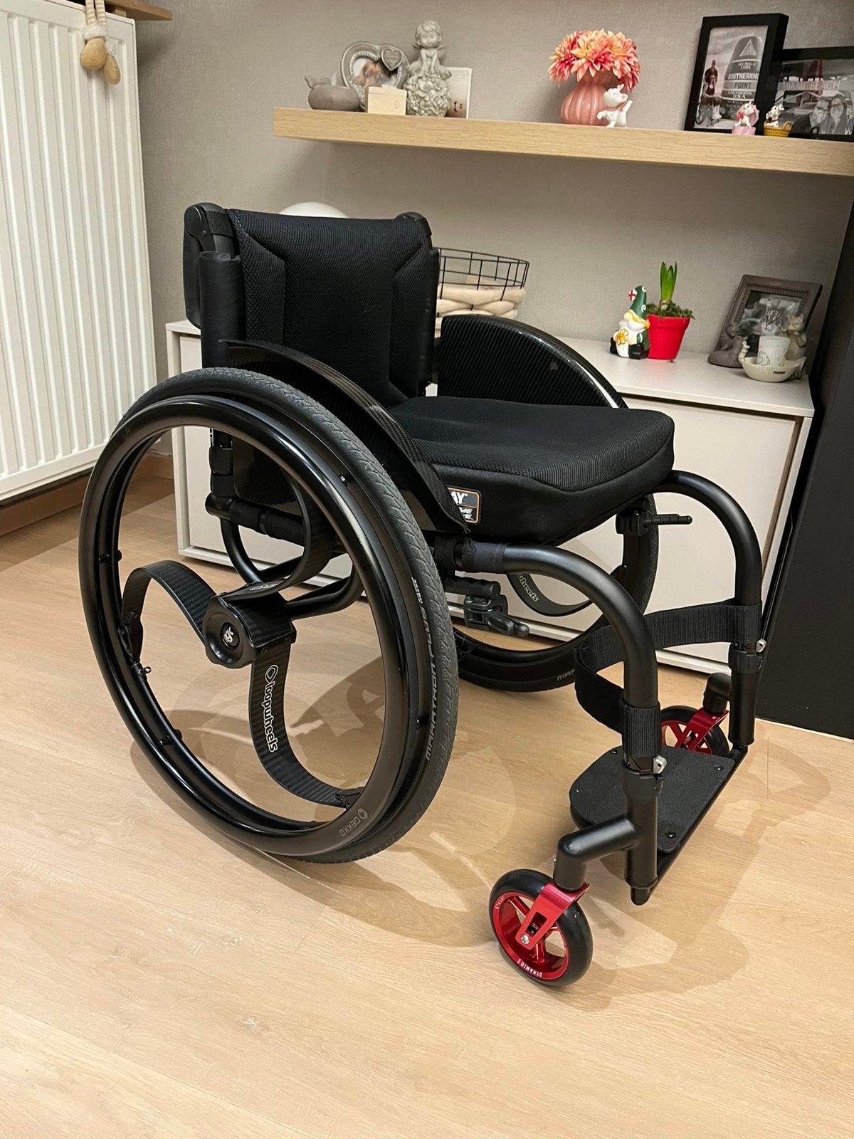 Loopwheels Urban rolstoelwielen met Gekko trims, Ophalen, Zo goed als nieuw