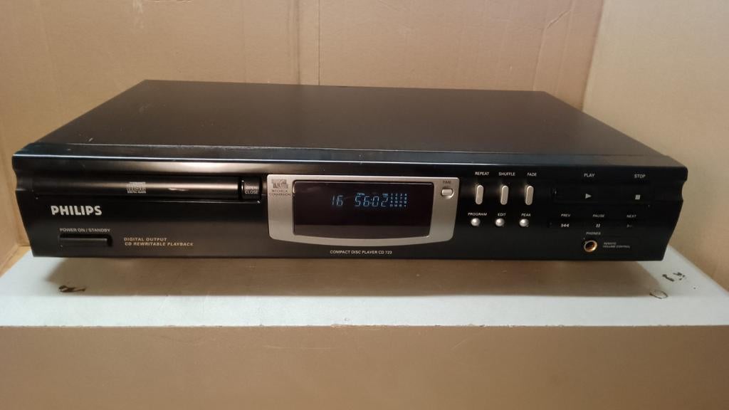 Prachtige cd speler Philips volledig na gezien koopje, TV, Hi-fi & Vidéo, Lecteurs CD, Enlèvement, Philips