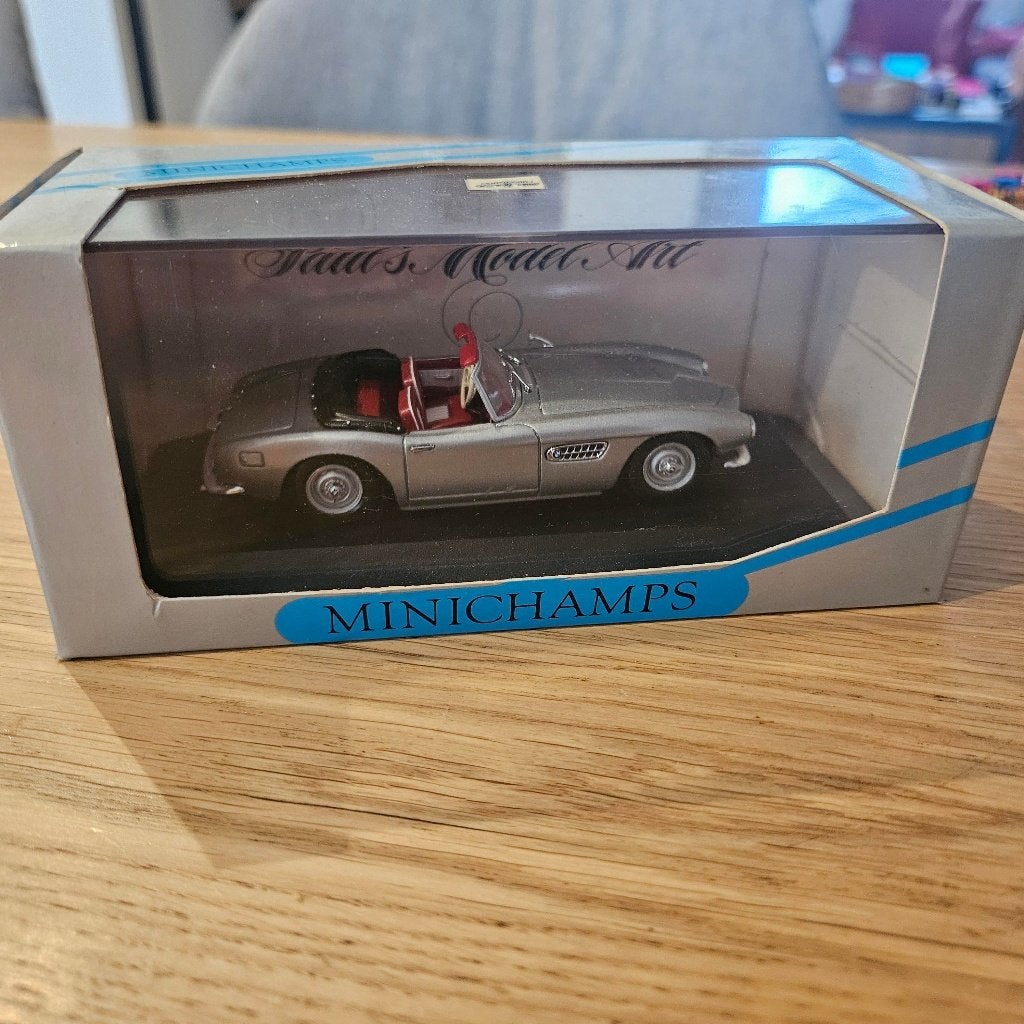 Minichamps BMW 507 cabrio Silber 1/43, Enlèvement ou Envoi, Neuf, Voiture, MiniChamps