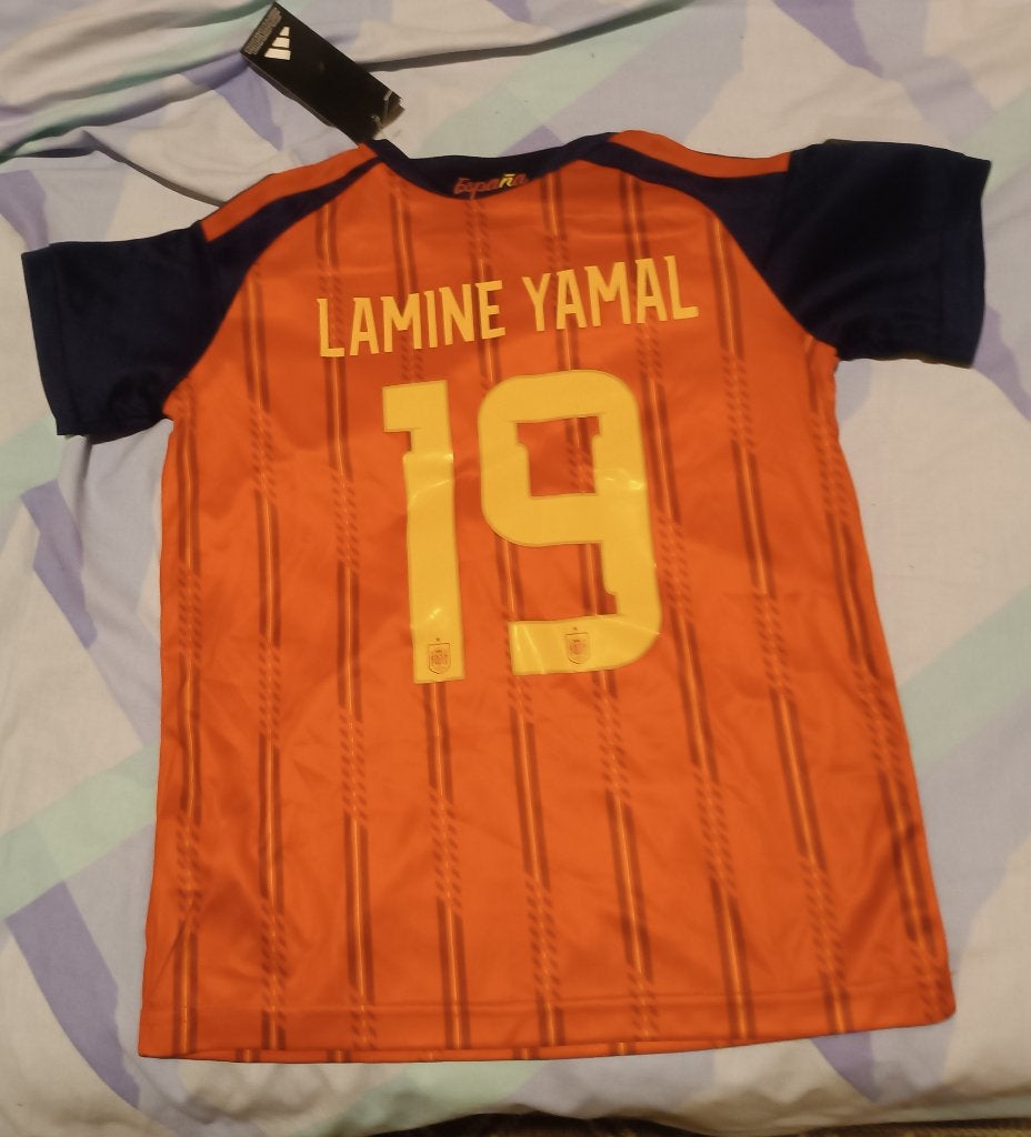 t-shirt finale Espagne, Taille XS ou plus petite, Enlèvement, Neuf, Maillot
