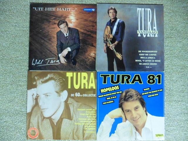 Will Tura Vinyl Collectie, Enlèvement ou Envoi, Comme neuf, 12 pouces, Pop