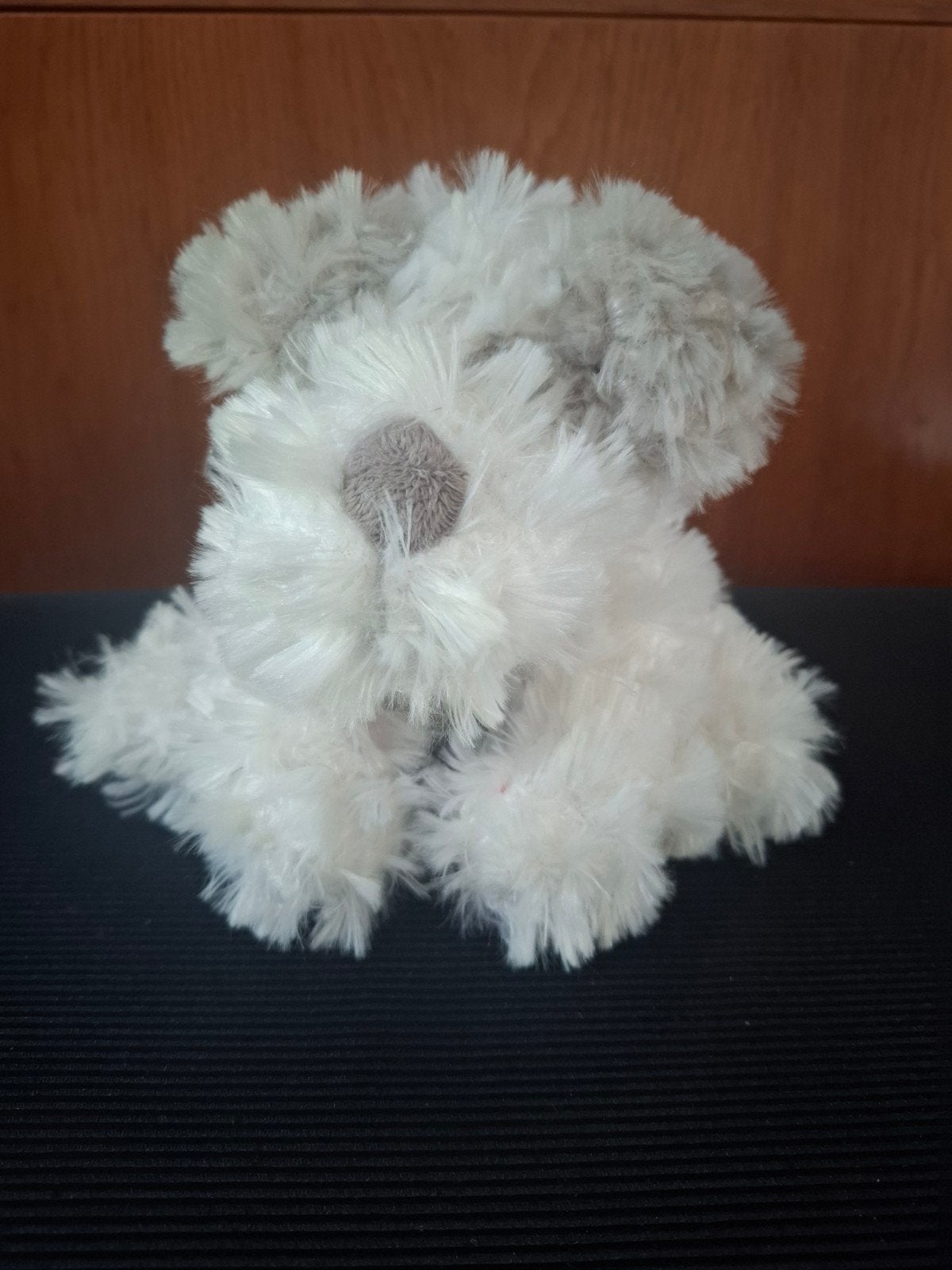 Zachte knuffel hondje Victor&Co - 5cm - hele mooie staat, Overige merken, Zo goed als nieuw, Klein (minder dan 20 cm), Wit