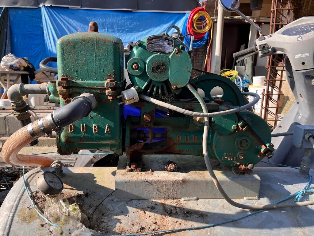 DUba  Motor, Ophalen, Gebruikt
