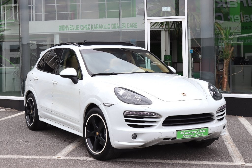 PORSCHE CAYENNE 3.0D V6 262CV PDK PANO GPS PNEUMATIC FULL, Autos, Porsche, Cuir, Achat, Beige, Entreprise