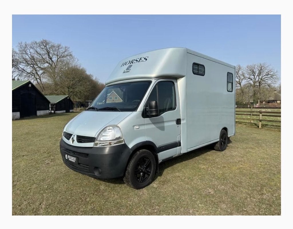 Paardencamionette b-rijbewijs Renault Master, Enlèvement, Utilisé, Autres matériaux, Autres types