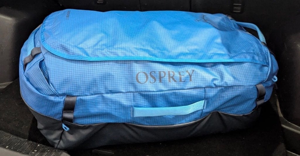 Osprey Transporter 65 duffel, Handtassen en Accessoires, Tassen | Sporttassen, Ophalen of Verzenden, Nieuw