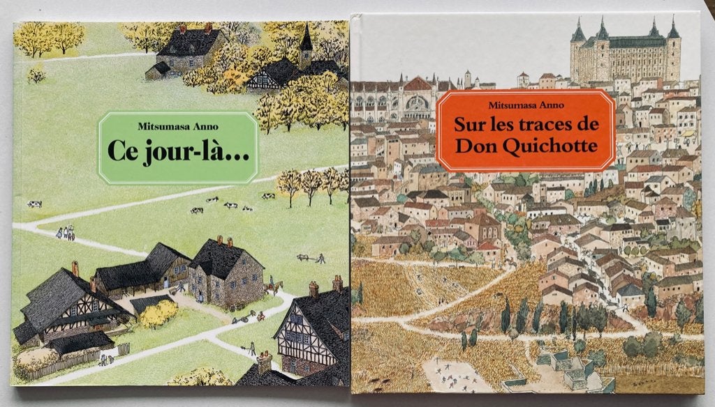 2 livres sans paroles, de Mitsumasa Anno, Enlèvement ou Envoi, Comme neuf, Mitsumasa Anno, Fiction général