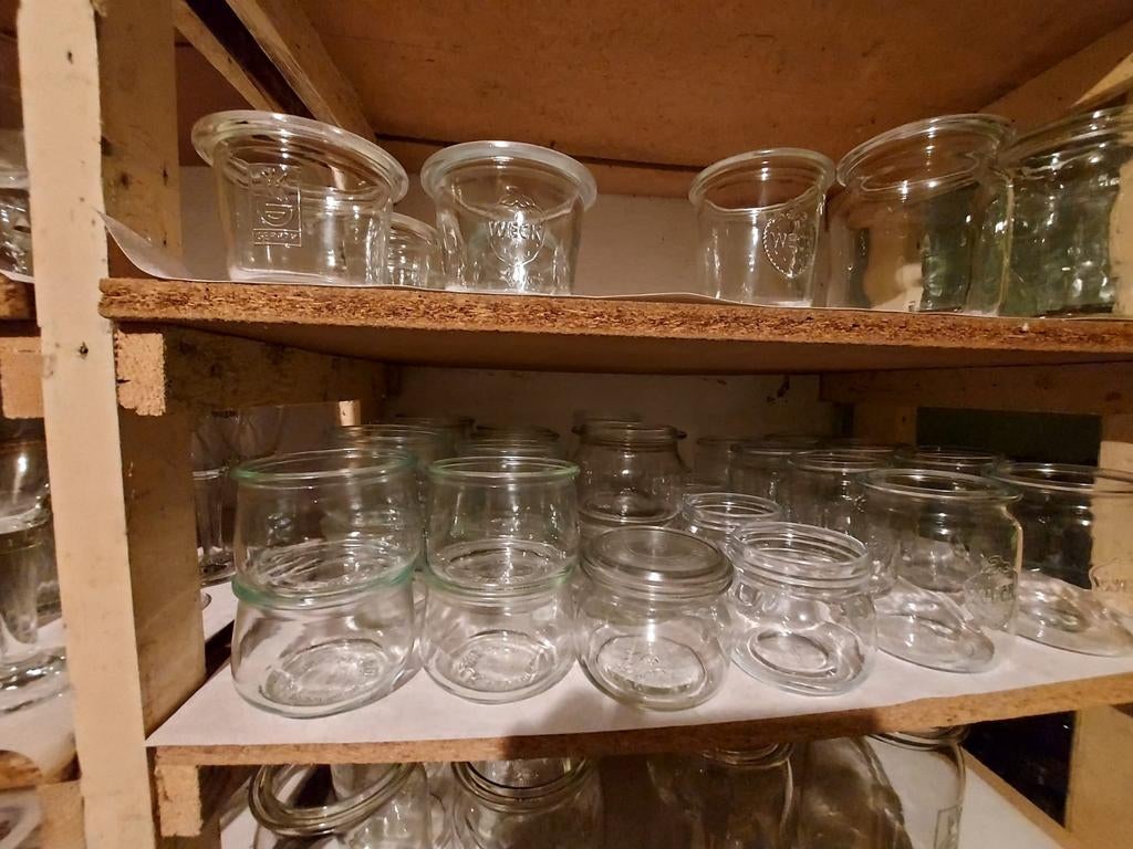 Steriliseer bokalen met deksel, Ophalen