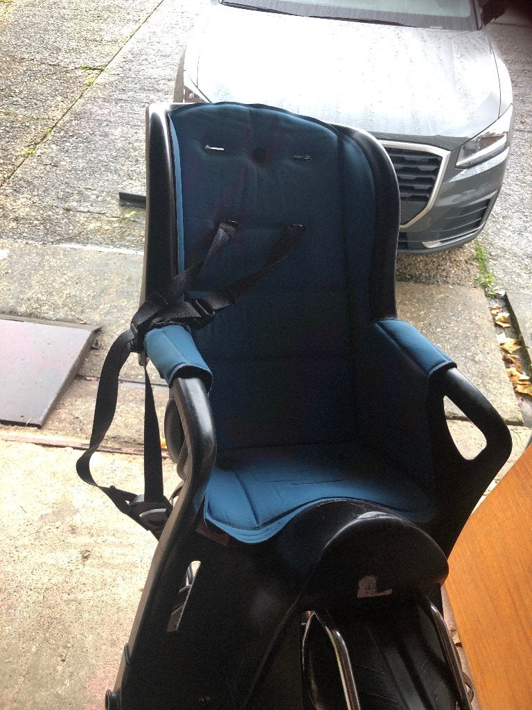 Fietsstoel, Fietsen en Brommers, Ophalen, Gebruikt, 15 t/m 25 kg, Achterzitje