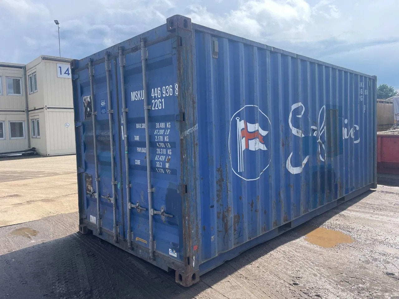 All in 20ft zeecontainer, Articles professionnels, Machines & Construction | Abris de chantier & Conteneurs