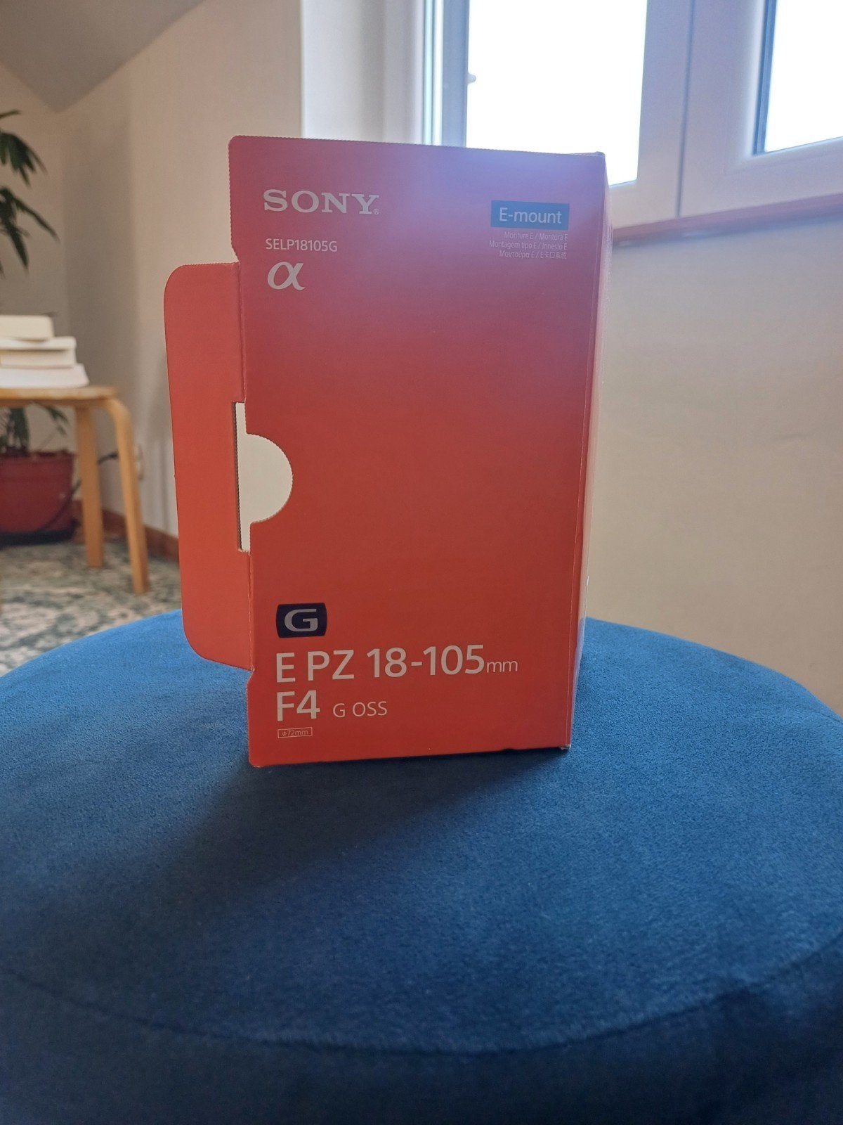 Sony SELP18105G, Ophalen, Sony, Telelens, Zoom