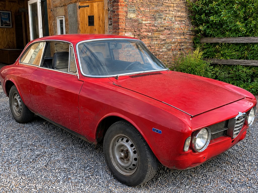 Alfa Romeo GT Junior 1300 brievenbus, Auto's, Achterwielaandrijving, Zwart, Handgeschakeld, Particulier