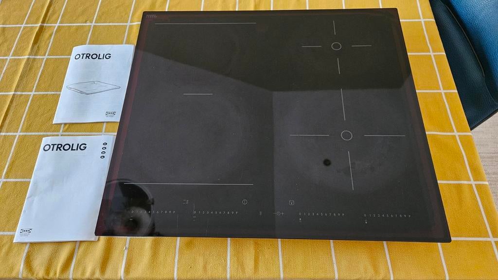 Inductiekookplaat Ortrolig Ikea, 4 zones de cuisson, Encastré, Enlèvement, Utilisé