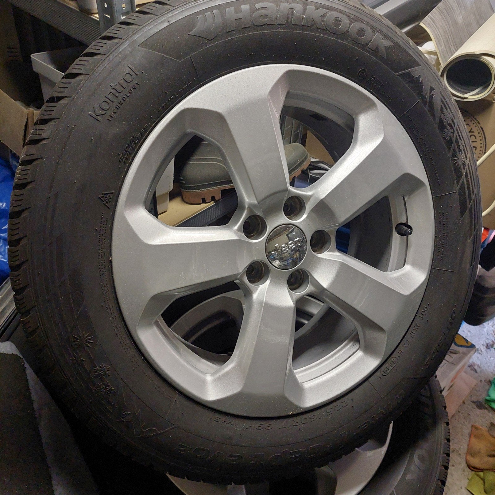 Jeep Compass, Renegade set wintervelgen + banden, Ophalen, Winterbanden, Band(en)