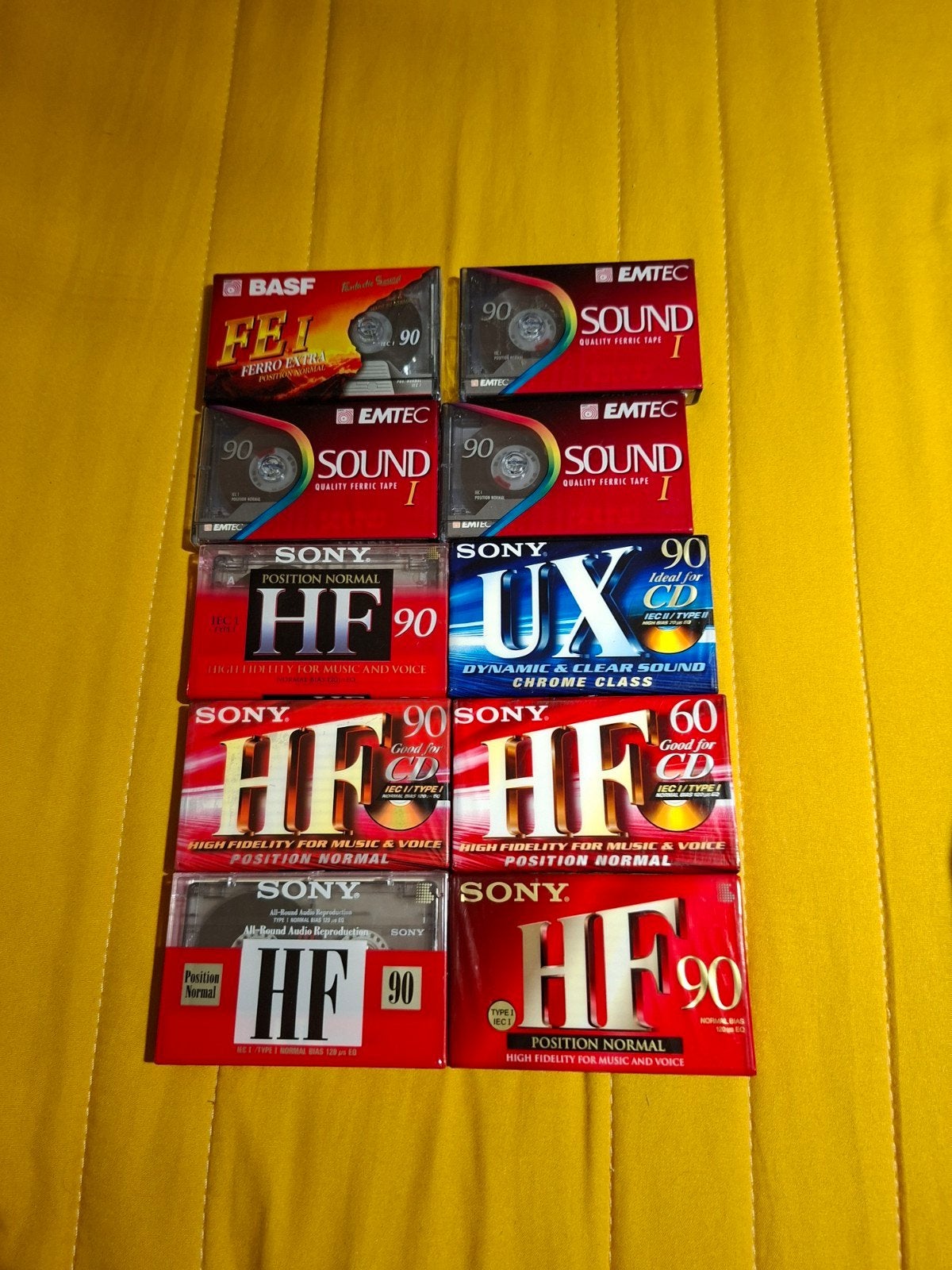 a vendre 10 cassette audio sceller, Enlèvement ou Envoi