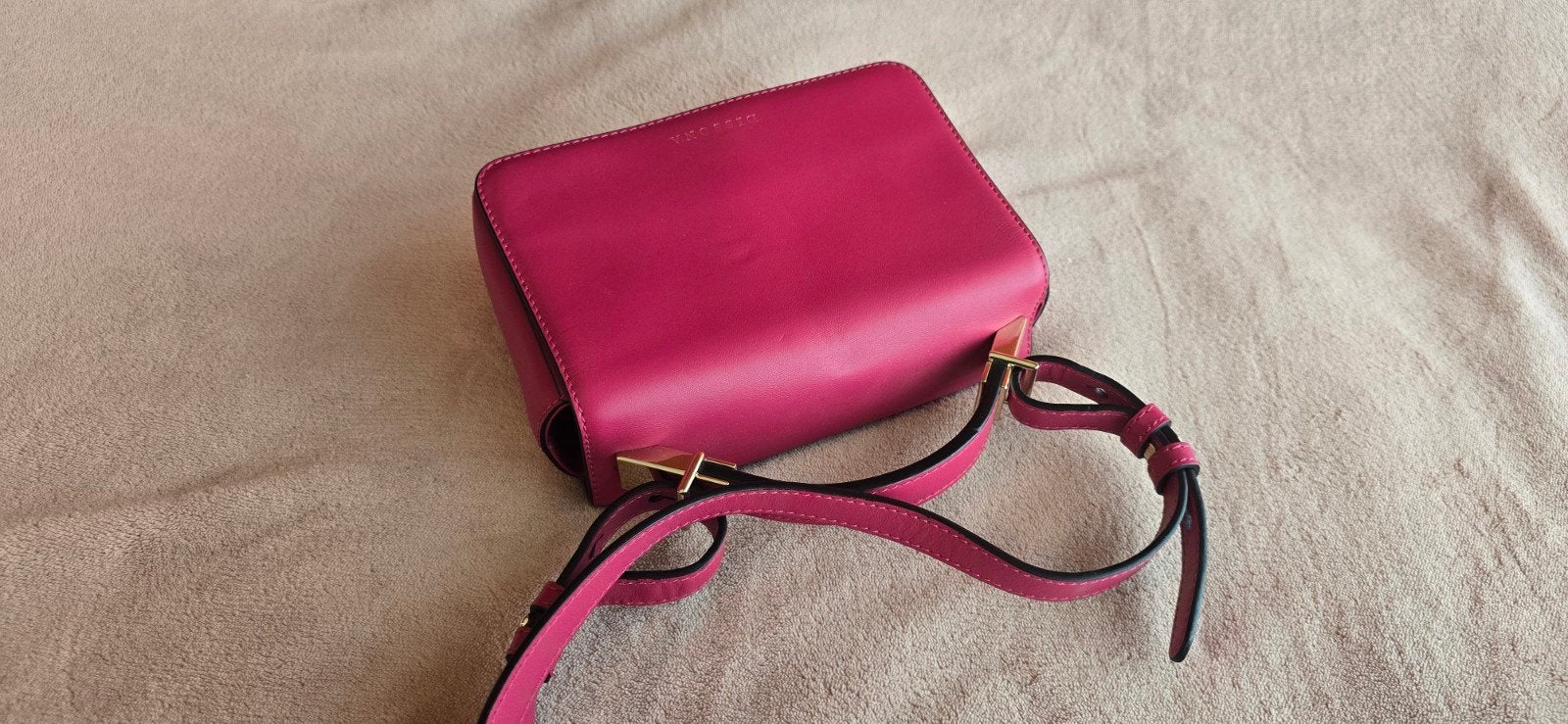 Leather Crossbody bag, Ophalen of Verzenden