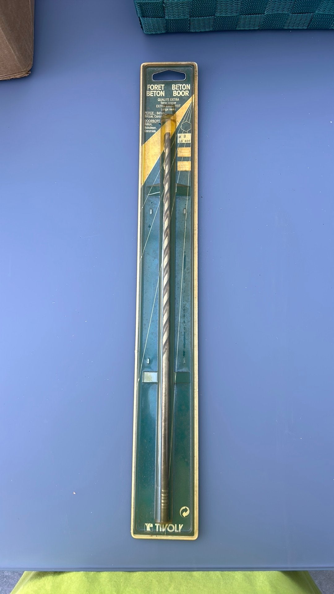 Extra lange betonboor 8 mm (400 mm) – Tivoly – Nieuw, Ophalen, Nieuw