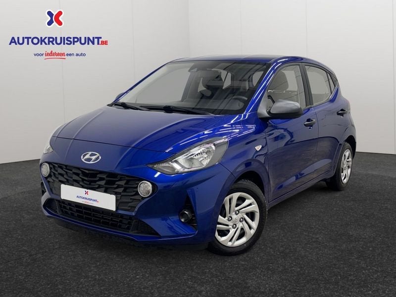 Hyundai i10 1.0 Air, Auto's, Voorwielaandrijving, Stof, Gebruikt, Zwart
