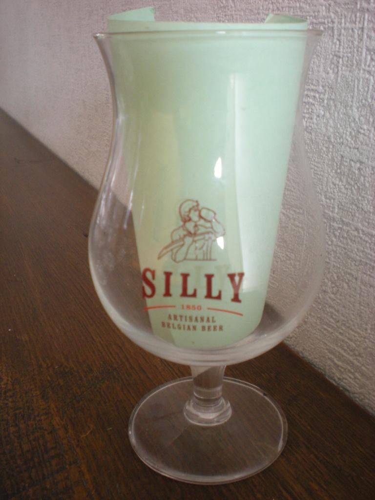 Brasserie de SILLY (Nr 1), Collections, Enlèvement ou Envoi, Comme neuf, Verre ou Verres