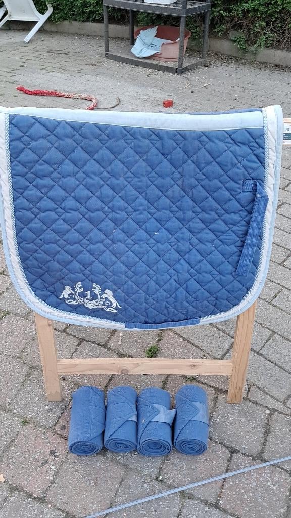 Zadeldoek veelzijdigheid maat cob, Bleu, Cob (M), Enlèvement, Utilisé
