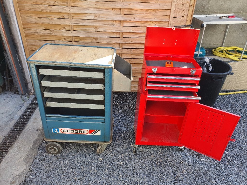 2 x gereedschapswagen, Auto diversen, Ophalen, Nieuw
