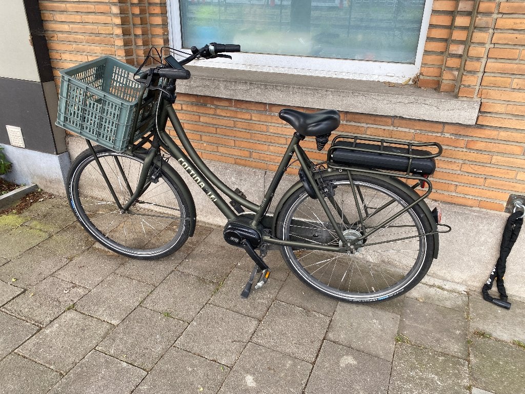 Cortina elektrische fiets, Vélos & Vélomoteurs, Vélos électriques, 50 km par batterie ou plus, 59 cm ou plus, Enlèvement, Utilisé