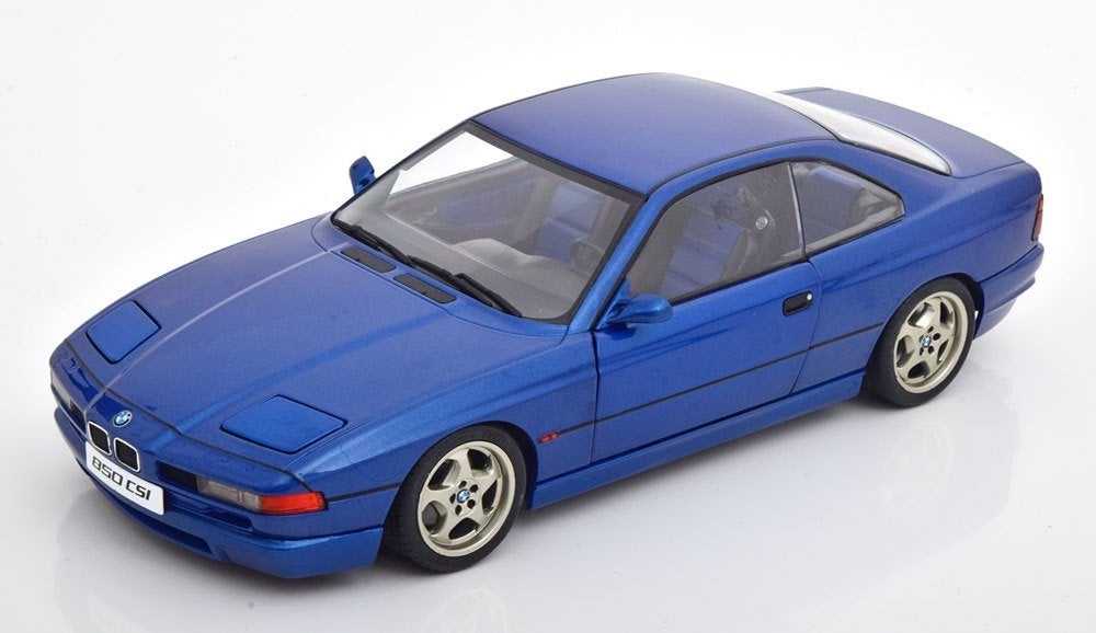 BMW 850i CSI E31 1990 Tobago Blauw Solido 1/18 NIEUW, Ophalen of Verzenden, Nieuw, Auto, Solido
