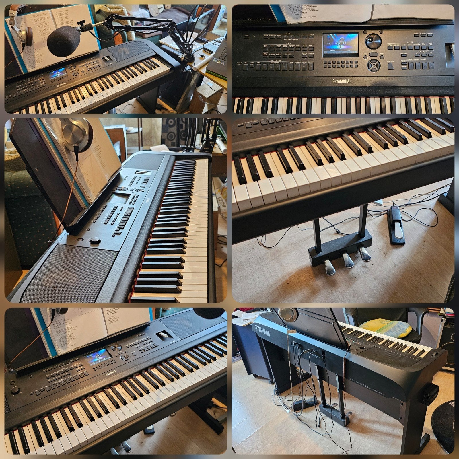 Yamaha dgx 670 avec meuble pédales, Musique & Instruments, Pianos, Piano, Digital, Enlèvement