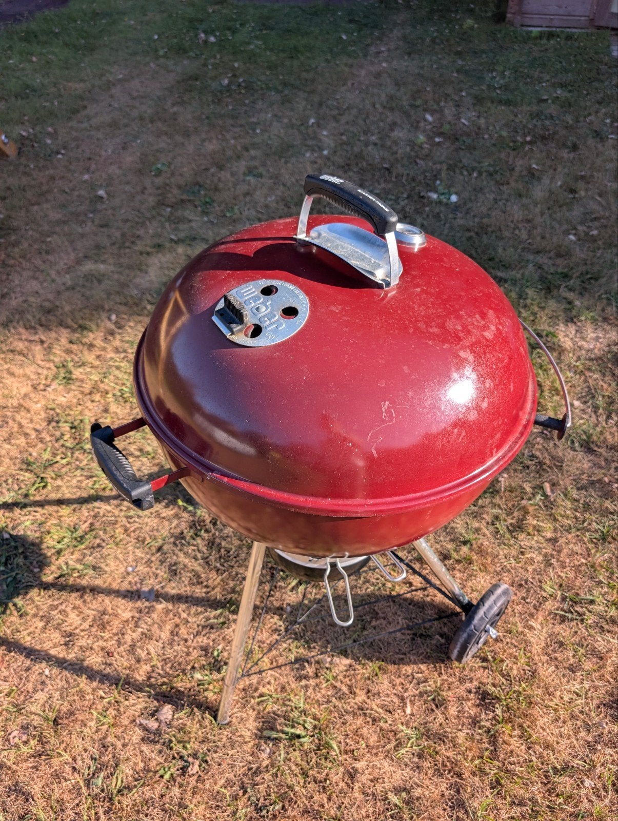 Weber Master-Touch houtskool BBQ 57 cm, Tuin en Terras, Ophalen, Gebruikt, Weber