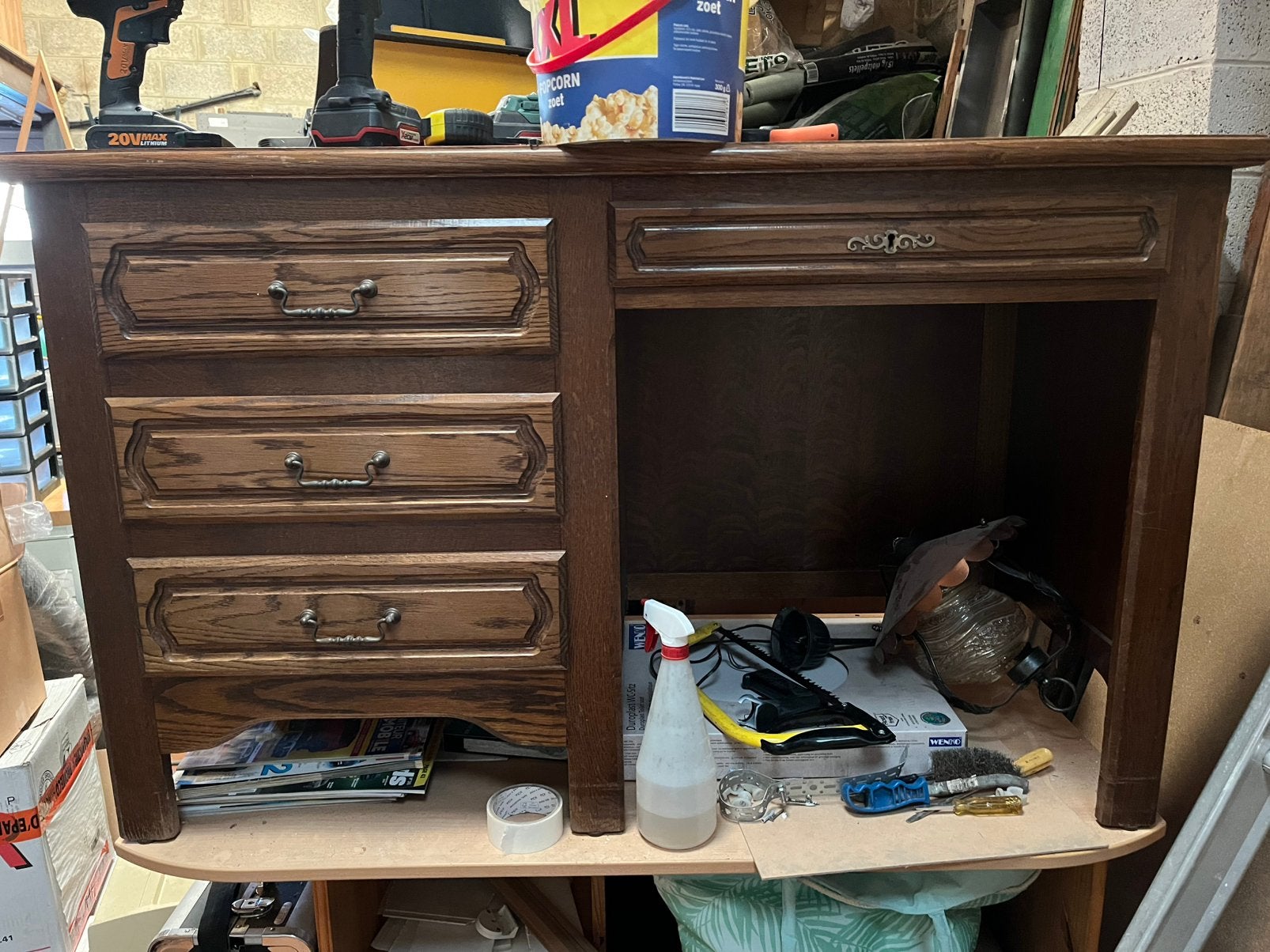 Bureau, Enlèvement