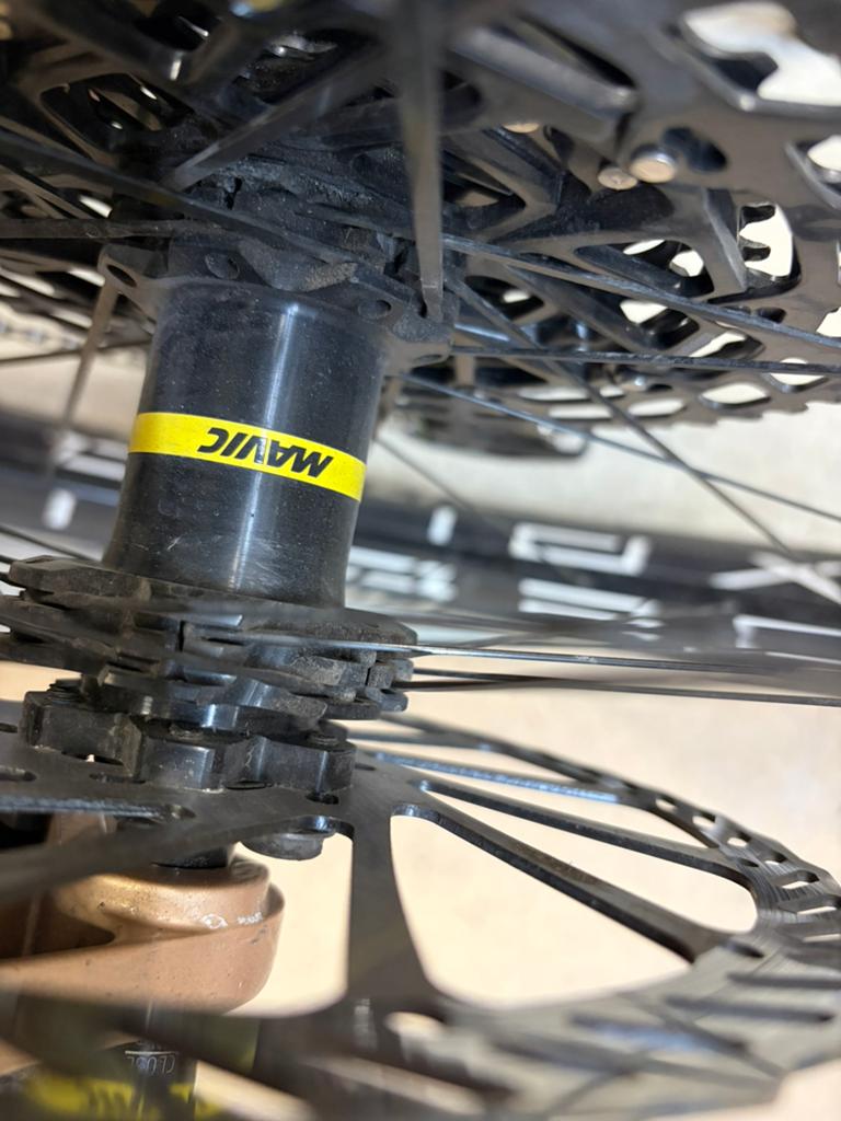 Mavic wielset, Ophalen, Zo goed als nieuw, Schijfrem