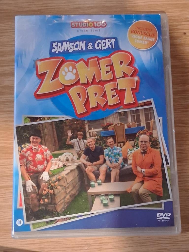 Dvd Samson en gert zomerpret, Avontuur, Gebruikt, Alle leeftijden, Ophalen of Verzenden