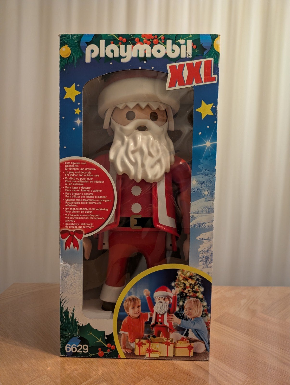 PLAYMOBIL XXL Kerstman 6629 – met originele doos, Kinderen en Baby's, Complete set, Ophalen of Verzenden, Zo goed als nieuw, Figuren