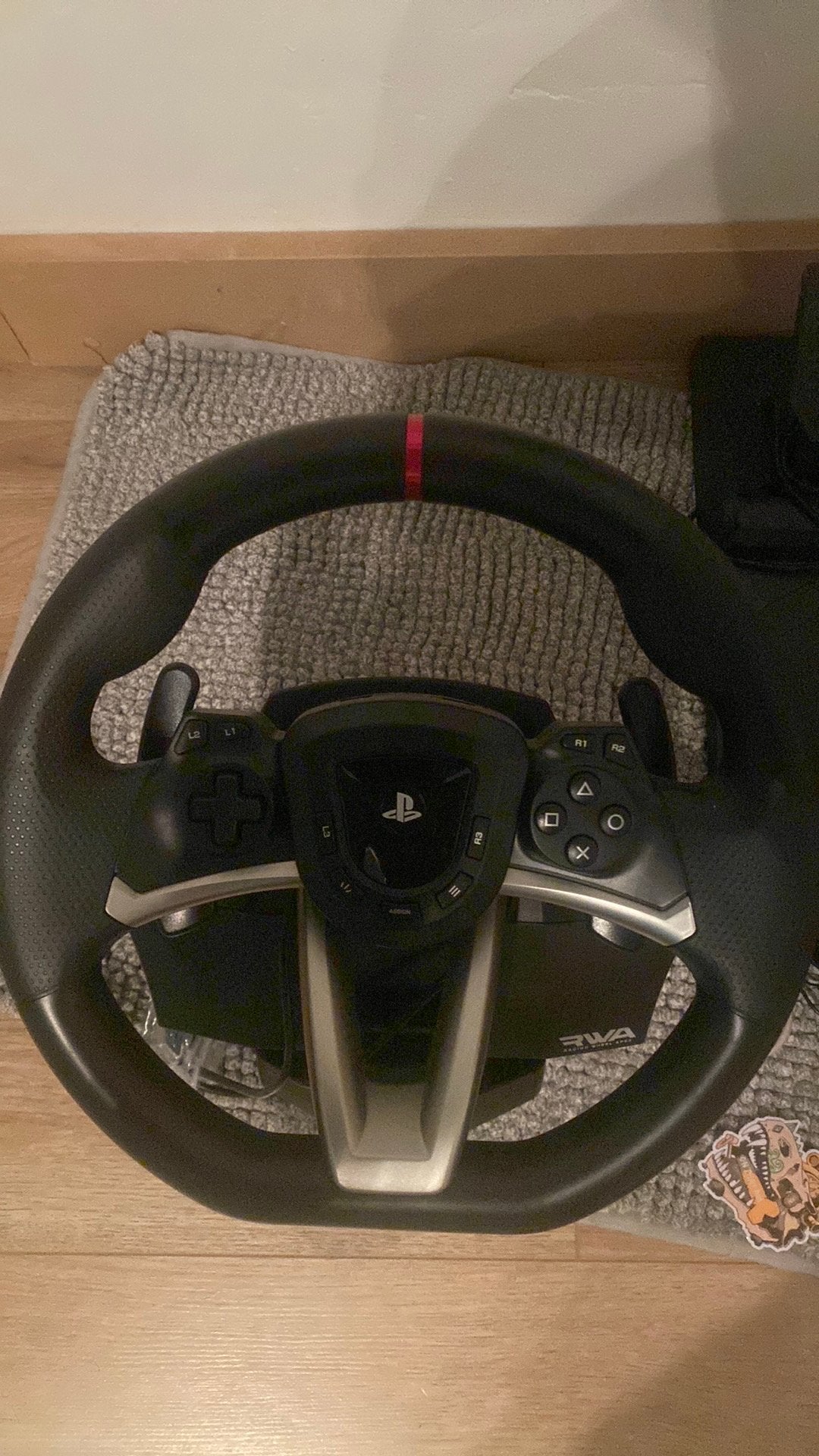 Playstation stuur, Games en Spelcomputers, Spelcomputers | Sony Consoles | Accessoires, Ophalen, Zo goed als nieuw, Stuur of Pedalen