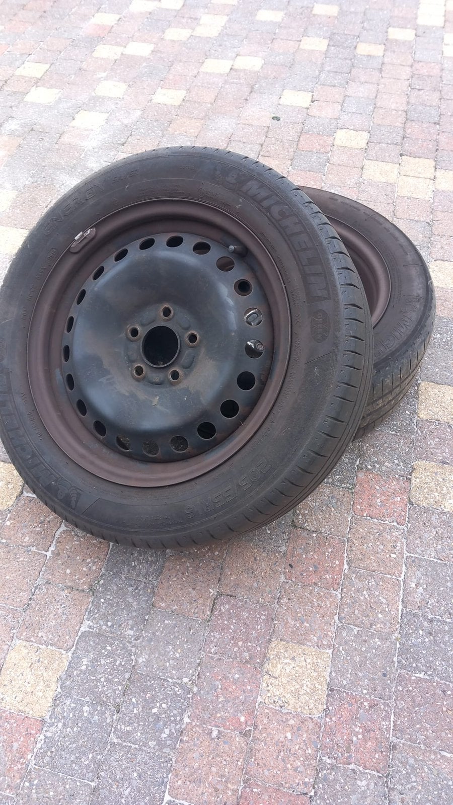 4x michelin Green : 205/55 R16, Auto-onderdelen, Banden en Velgen, Ophalen, Gebruikt, 16 inch, Banden en Velgen