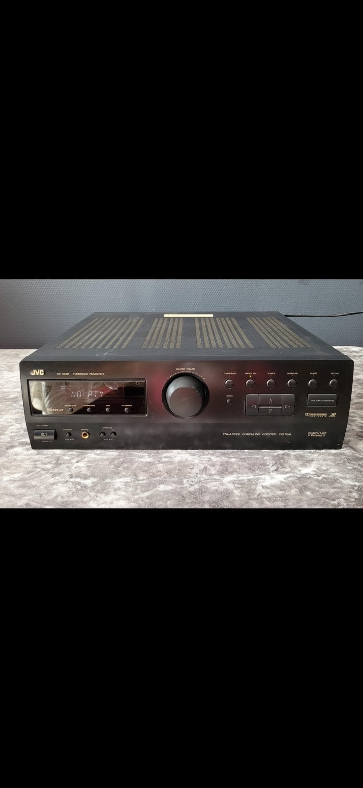 De JVC RX-554R-versterker is STEREO-audio-video-ontvanger, Ophalen