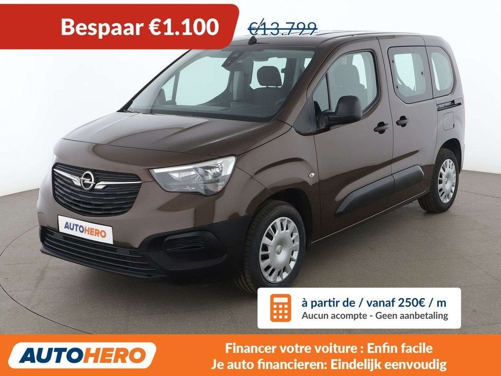 Opel Combo Life 1.2 Turbo Selection, Autos, Autres modèles, Achat, Euro 6, Boîte manuelle